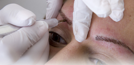 Semi permanent makeup with Redeem Clinic
