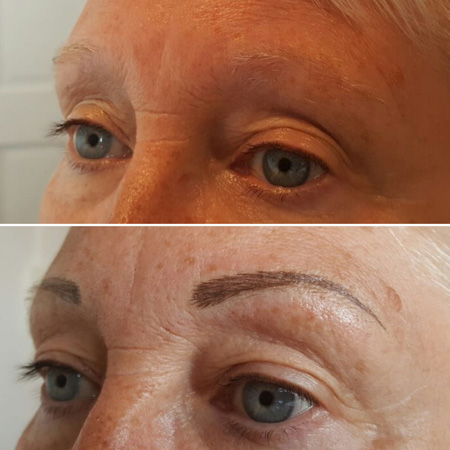 microblading in Leeds .