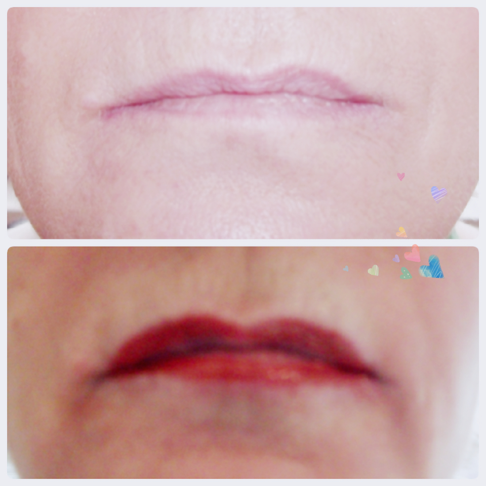 semi permanent lip makeup