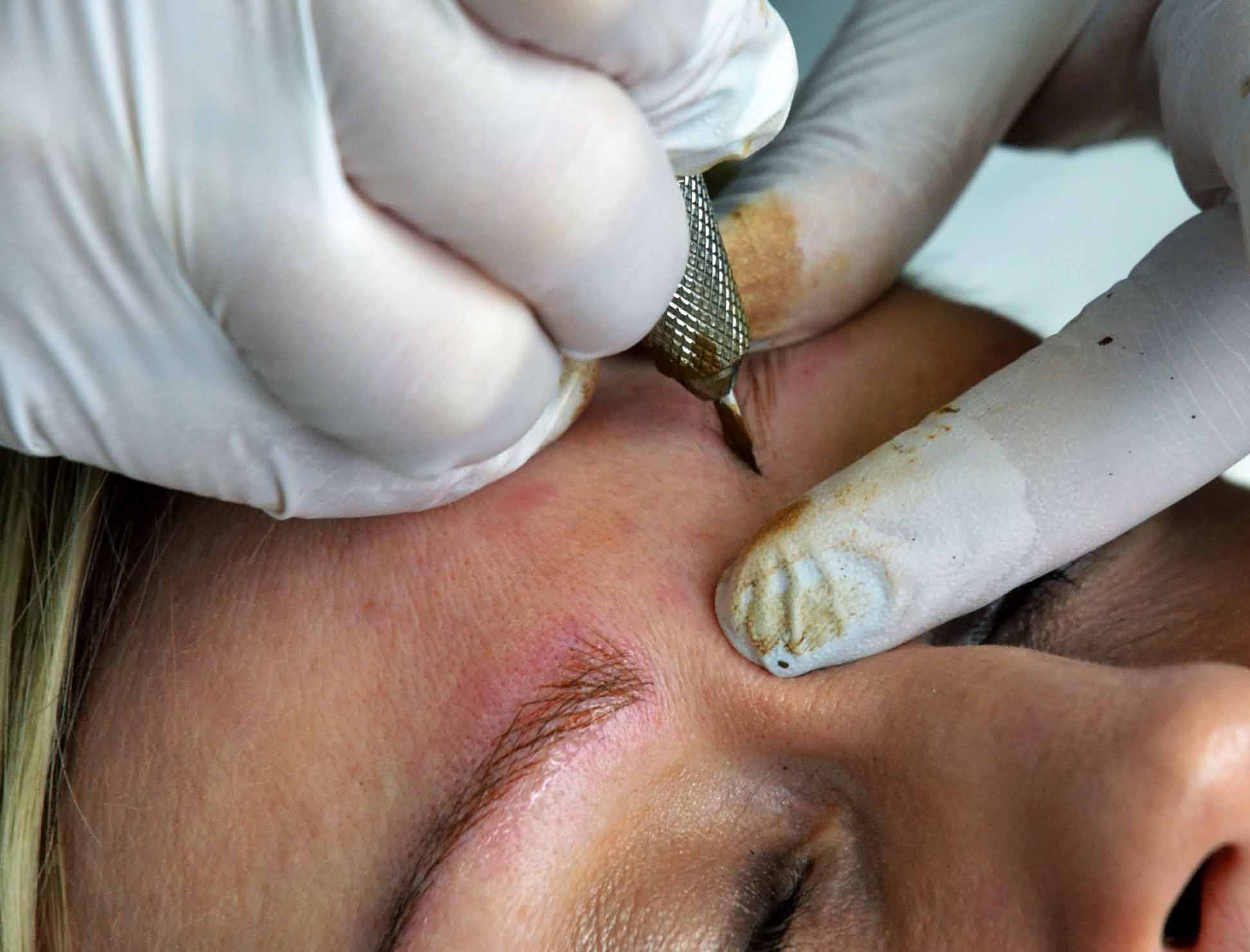 remorking microblading